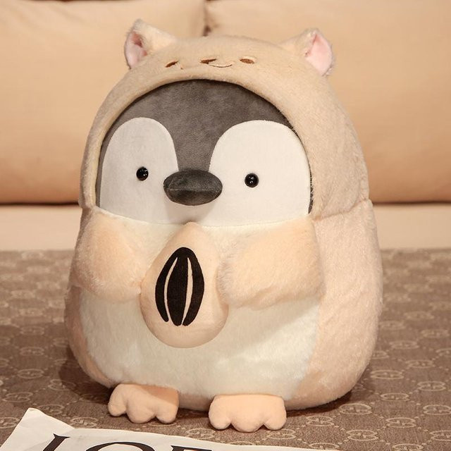 Yiran Health & Beauty Stehender Pinguin Stofftier, Plüschtier, 25cm, ab 14 Jahren - Bild 1