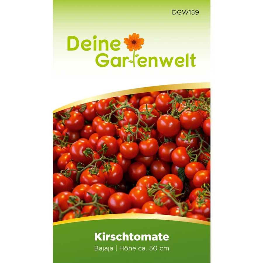 Deine Gartenwelt Kirschtomate Bajaja Gemüsesamen für Balkon, Terrasse und Freiland - Bild 2