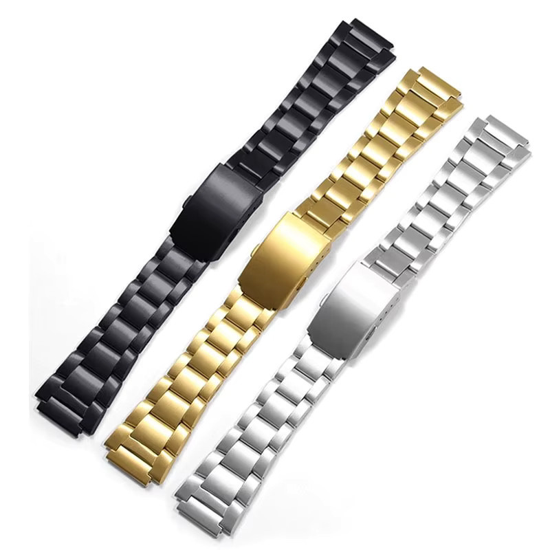 Uhrenarmband Edelstahl, Faltschließe, 18 mm - Bild 2