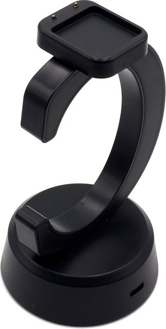 iHZCPRO Ladegerät und Ladehalterung für Keep B5/B4 Lite, Honor Watch GS5/X5/FIT und Samsung Galaxy Fit 3, Farbe: Schwarz - Bild 1