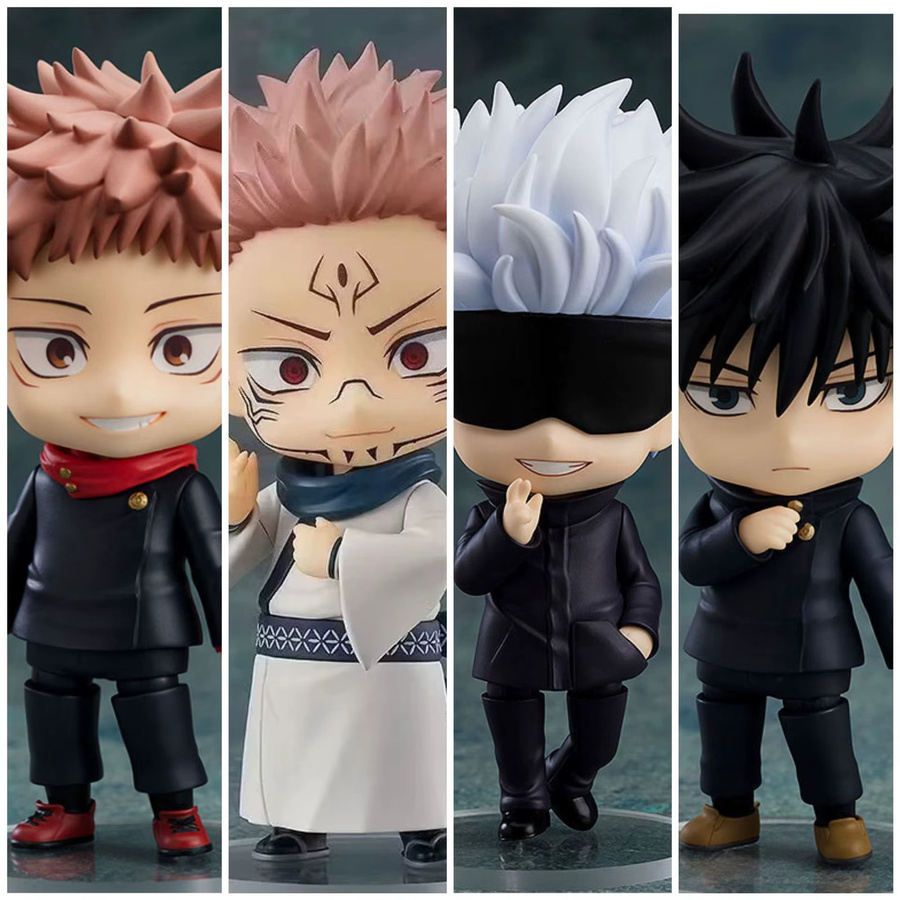 Bandai Jujutsu Kaisen Nendoroid Q-Version Figuren, Itadori Yuji, Gojo Satoru, Ryomen Sukuna, Fushiguro Megumi - Bild 4