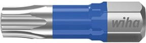 Wiha Bit Set T-Bit 25 mm TX T25 5-teilig 1/4 Zoll in blauer Box - Bild 1