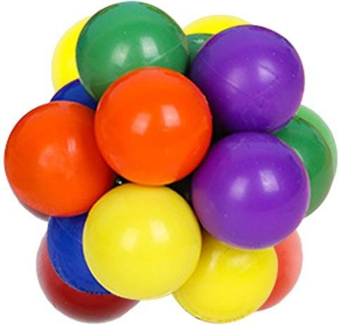 Kidsly Dekompressionsball, bunter Quetschball mit Perlen - Bild 1
