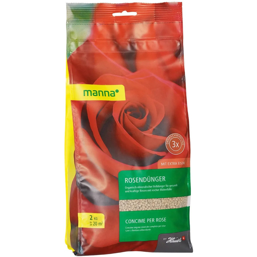 Manna Rosendünger Slow-Release mit Nährstoffverhältnis 8-4-8, 2 kg - Bild 2