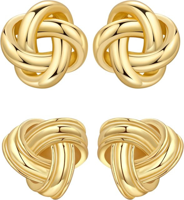 Orstarry Ohrstecker, 925 Silber, Gold, Damen - Bild 1