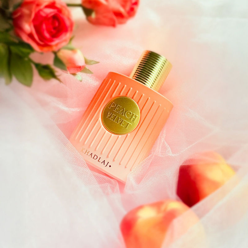 Khadlaj Perzik Fluweel Extrait de Parfum 100ml in Orange - Bild 2