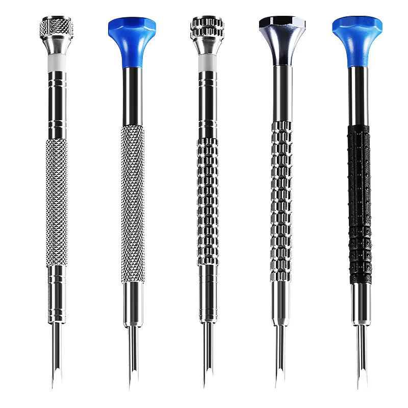 ZBJP 10-teiliges Präzisions-Uhrenschraubendreher-Set in Multicolour mit Kreuzschlitz-Bits von 0,5 bis 3,0 mm für Uhren und Brillen - Bild 2