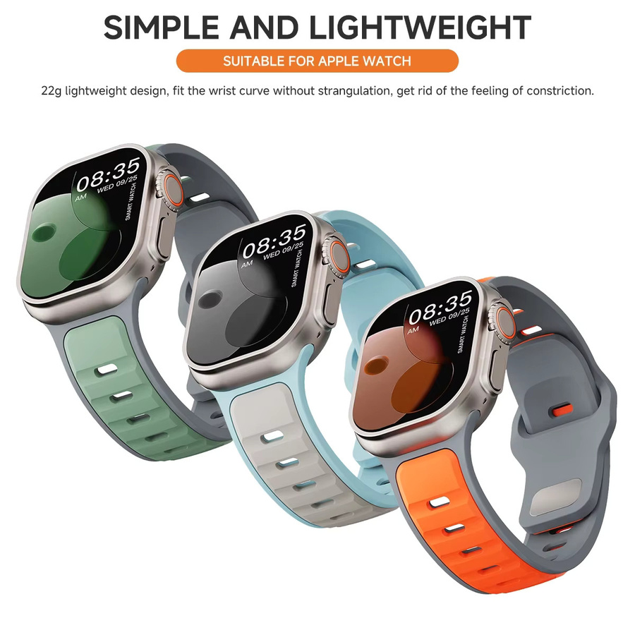 FancyWrist Silikonarmband für Apple Watch, Unisex - Bild 2
