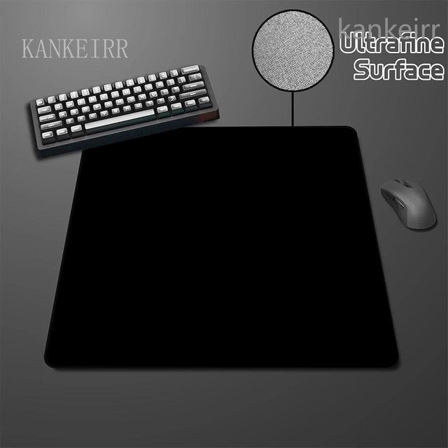Schwarzes Speed-Mauspad kankeirr mit ultrafeiner Oberfläche und rutschfestem Boden für E-Sports und Gaming - Bild 1
