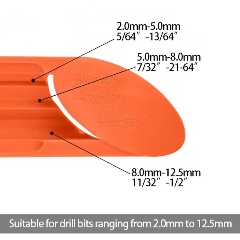 YONGRUIGONGJU Schleifbohrer Schärfwerkzeug für Bohrgrößen 2-12,5 mm - Bild 5