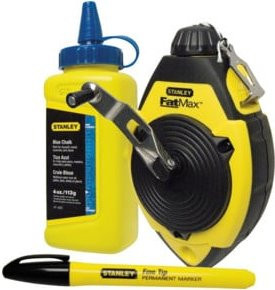 Stanley FatMax Schlagschnur-Set in Blau und Gelb mit 30 m Schnur - Bild 1