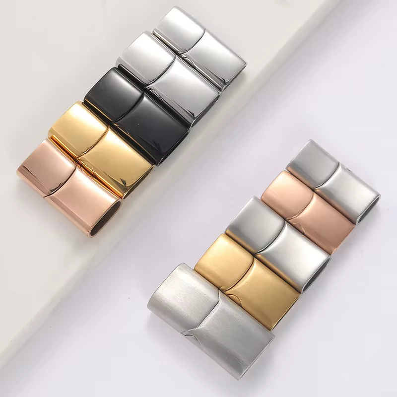 VOQ Armband Ende, Edelstahl, Silber, Magnetischer Verschluss - Bild 2