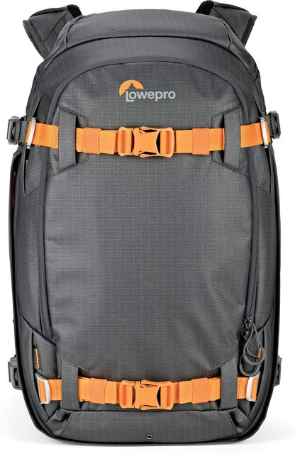 Lowepro Kamerarucksack Whistler BP450AW II aus der Green Line Serie in Grau, wasserabweisend und mit Stativmontage - Bild 1
