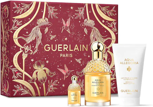 Guerlain Aqua Allegoria Mandarine Basilic Set, Eau de Parfum, 75 ml, Body Lotion, Miniatur - Bild 1