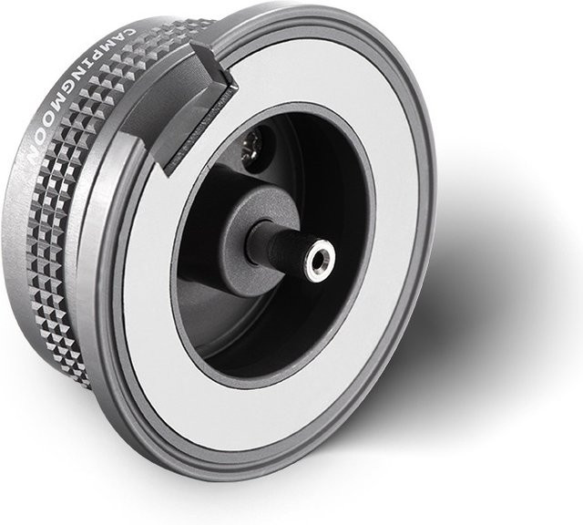 CAMPINGMOON Gas-Konverter Z13M Split-Typ Anschlussadapter in Silber für Campingkochausrüstung - Bild 1