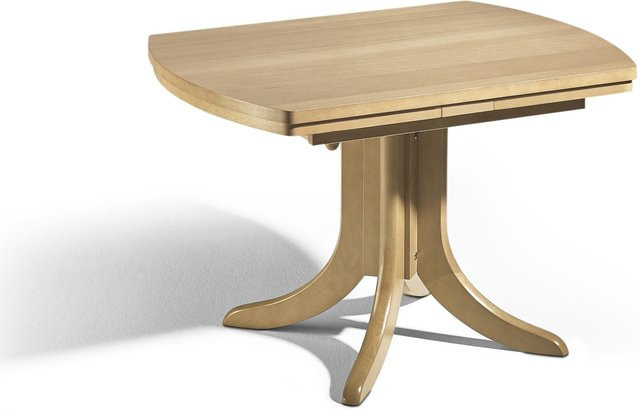 Couchtisch HASSE in Braun, höhenverstellbar und ausziehbar, Buche furniert, B/T/H: 78 x 59 x 60 cm - Bild 1
