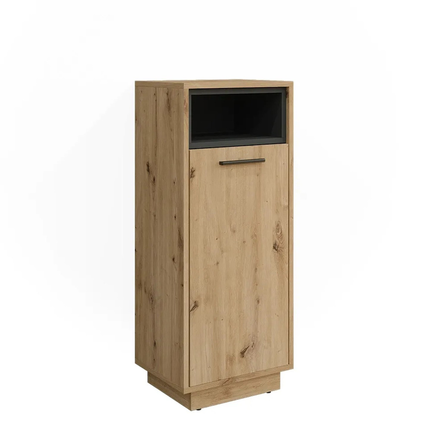 Vicco Midischrank Beatrice Badschrank für das Badezimmer in Eiche und Anthrazit, B/T/H: 38 x 30 x 93 cm - Bild 3