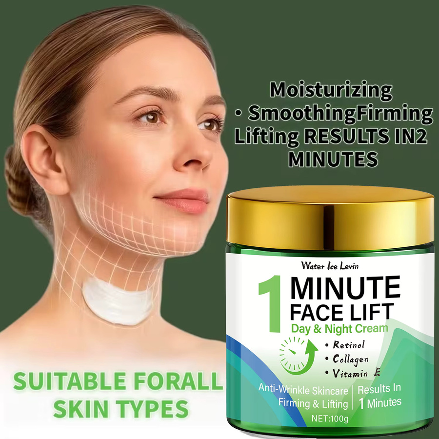 Water Ice Levin Minute Face Lift Tag- und Nachtcreme, Retinol, Kollagen - Bild 3