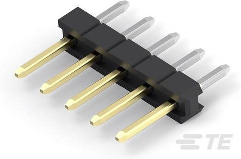TE Connectivity Einbau-Stiftleiste Standard 2355186-5 Schwarz - Bild 1