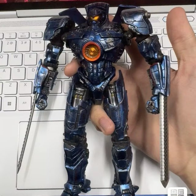 Ling Jihun Original Pacifics Gipsy Danger Youth Edition, LED-Modellbausatz, 8 Zoll, 20 cm - Bild 1