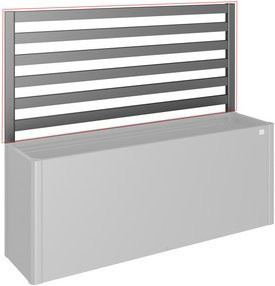 BIOHORT Rankgitter DaVinci für Hochbeet, dunkelgrau-metallic, Breite: 201 cm, Höhe: 91 cm - Bild 1