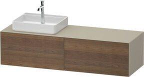 Duravit Waschtischunterschrank White Tulip in White, B: 160 cm, T: 55 cm, H: 40,8 cm - Bild 1