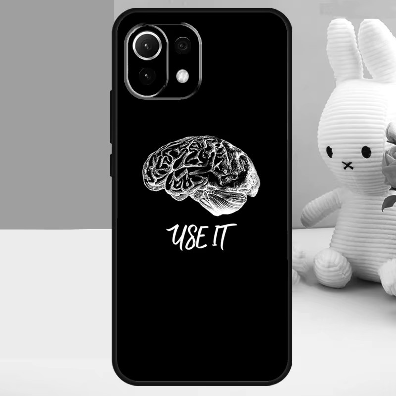 Xiaomi Smartphone Schutzhülle mit medizinischem Organ-Design Gehirn-Motiv - Bild 3