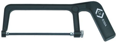 C.K T0836A Kleine Metallsäge in Schwarz aus Aluminium, Länge: 26 cm - Bild 1
