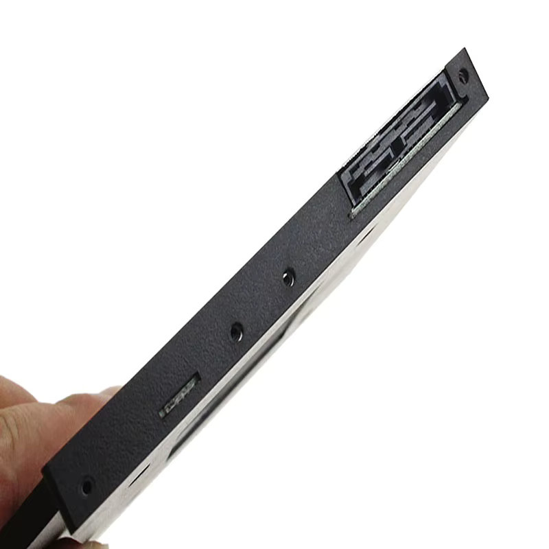 Ninth World SATA 3,0 HDD Caddy 9,5mm für 2,5 Zoll SSD in Schwarz - Bild 4