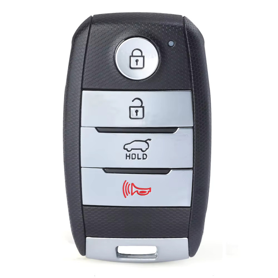 KEYECU Smart Remote Auto Schlüsselanhänger für Kia Optima 2016 bis 2020, 433 MHz, 4 Tasten, Schwarz - Bild 2