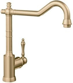 Villeroy & Boch Spültisch-Einhebelmischer Avia 2.0 in Gold mit flexiblem Schlauch - Bild 1