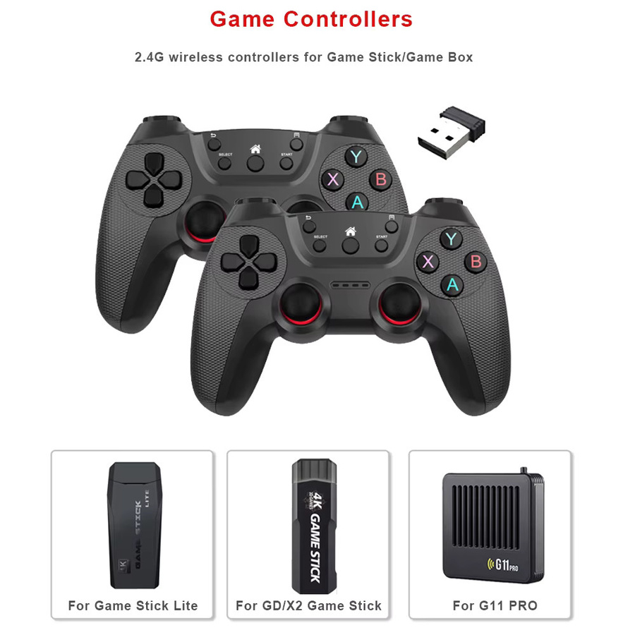 AyeBeau Bluetooth Gaming Controller in Schwarz für Android, PC und TV-Box - Bild 2