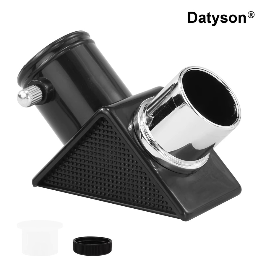 Datyson 90-Grad-Diagonalspiegel für Teleskope, 0,965 Zoll, hochreflektierende optische Glaslinse, Schwarz - Bild 5