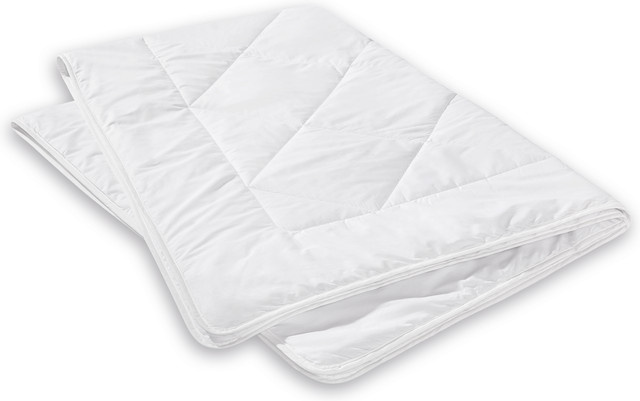 Künsemüller Steppbett aus Kamelhaar und Baumwolle, Farbe: Weiß, B/T/H: 155 x 220 cm - Bild 1
