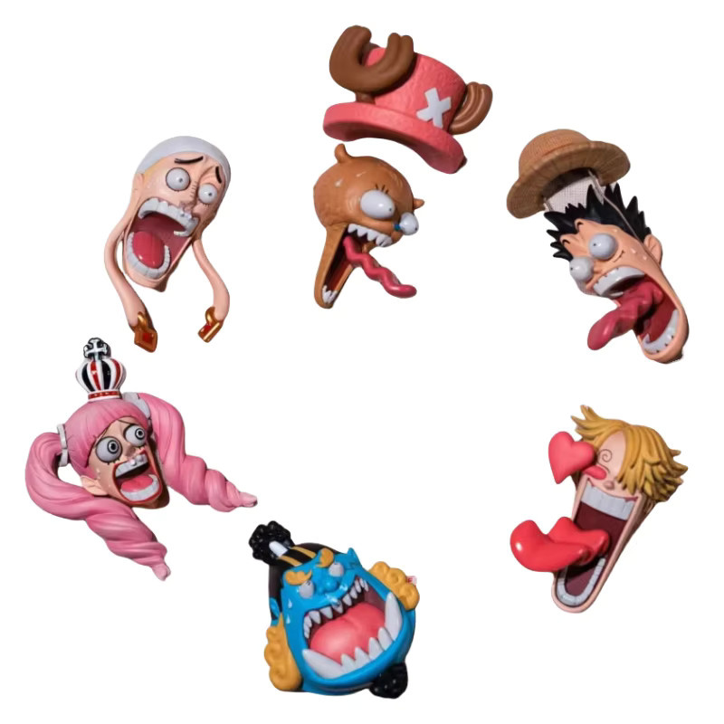 Bandai One Piece Kühlschrankmagnete Blind Box Set mit Ruffy, Sanji und Chopper in Multicolor - Bild 7
