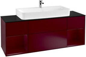 V&B Waschtischunterschrank Finion Wandbeleuchtung in lackierter Ausführung, Breite: 160 cm, Tiefe: 50,1 cm, Höhe: 50,1 cm - Bild 1
