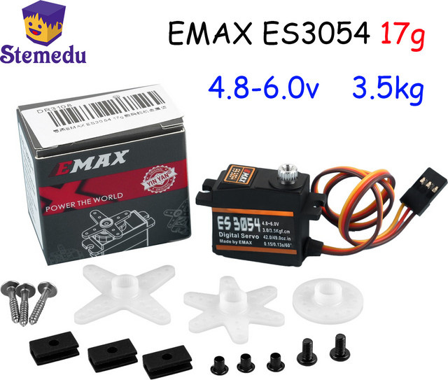 Emax ES3054 Digital Servo, Metall Getriebe, für RC FPV Flugzeug Hubschrauber - Bild 1