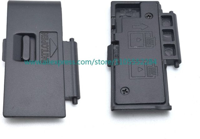 Canon Batteriefachdeckel in Schwarz für EOS 600D, Rebel T3i und Kiss X5 als Ersatzteil - Bild 1