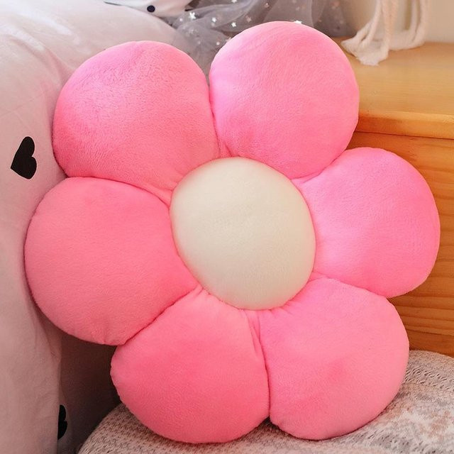 Yiran Health & Beauty Buntes Blume Plüschkissen, Stofftier Puppe, 30cm, ab 12 Jahre - Bild 1