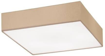 Brumberg Deckenleuchte in Weiß und Beige mit E27 Fassung, quadratisch, B/T/H: 78 x 78 x 5 cm - Bild 1
