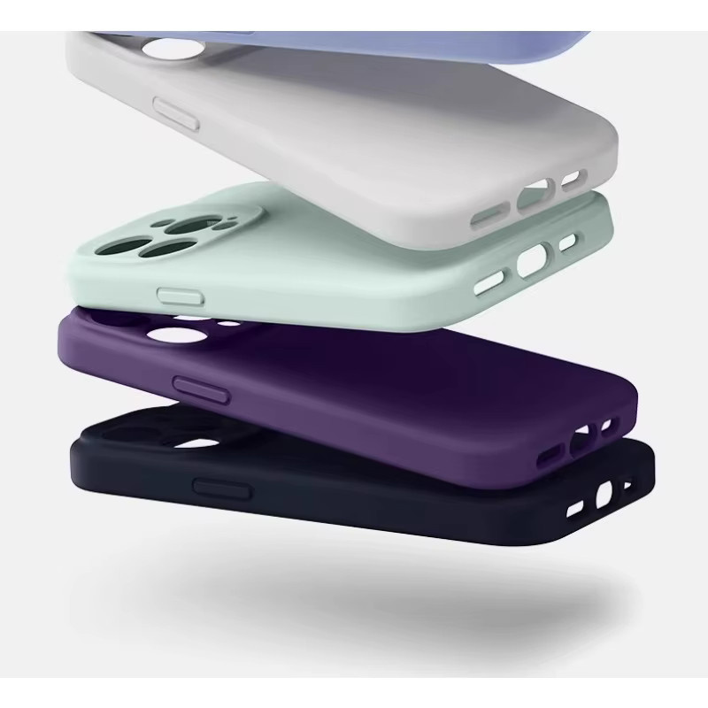 Evolou MagSafe Silikon Schutzhülle für POCO F8 Ultra und POCO F8 Pro in Weiß mit magnetischer kabelloser Ladefunktion - Bild 3