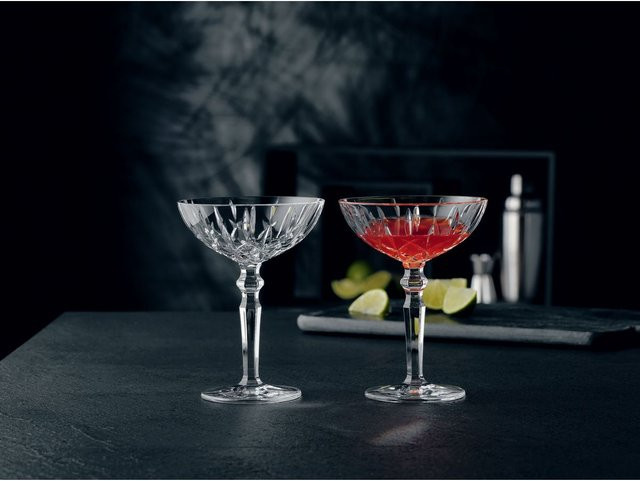 Nachtmann Noblesse Cocktailglas aus Kristallglas, transparent, 24er Pack, Volumen: 180 ml, Durchmesser: 7,4 cm, Höhe: 14,7 cm - Bild 1