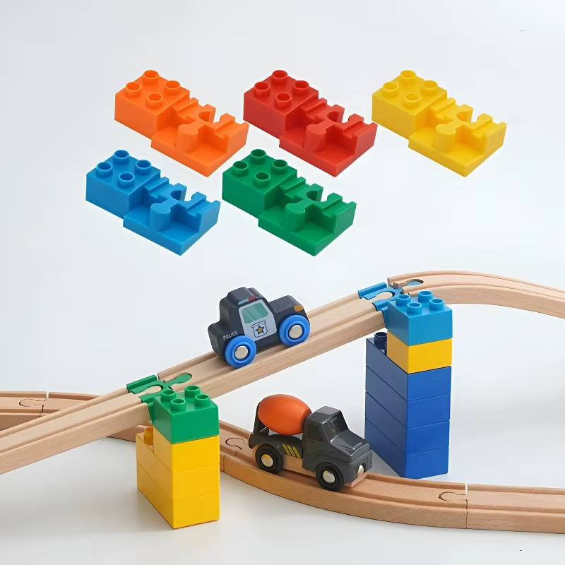 skxnier Holzeisenbahn-Schienenzubehör, Kunststoff, Bunt / Mehrfarbig - Bild 2