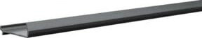 Hager Tehalit Trennwand 1-fach aus PVC mit C-Nut M 1043 in Grau - Bild 1
