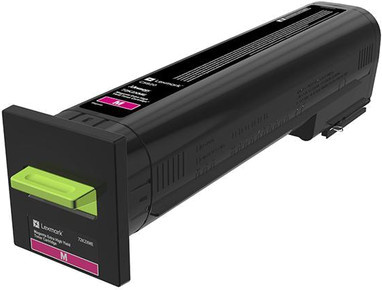 Lexmark Original Tonerpatrone LCCP Extra High Capacity in Magenta für Lexmark CS820de, CS820dte und CS820dtfe (72K2XME) - Bild 1