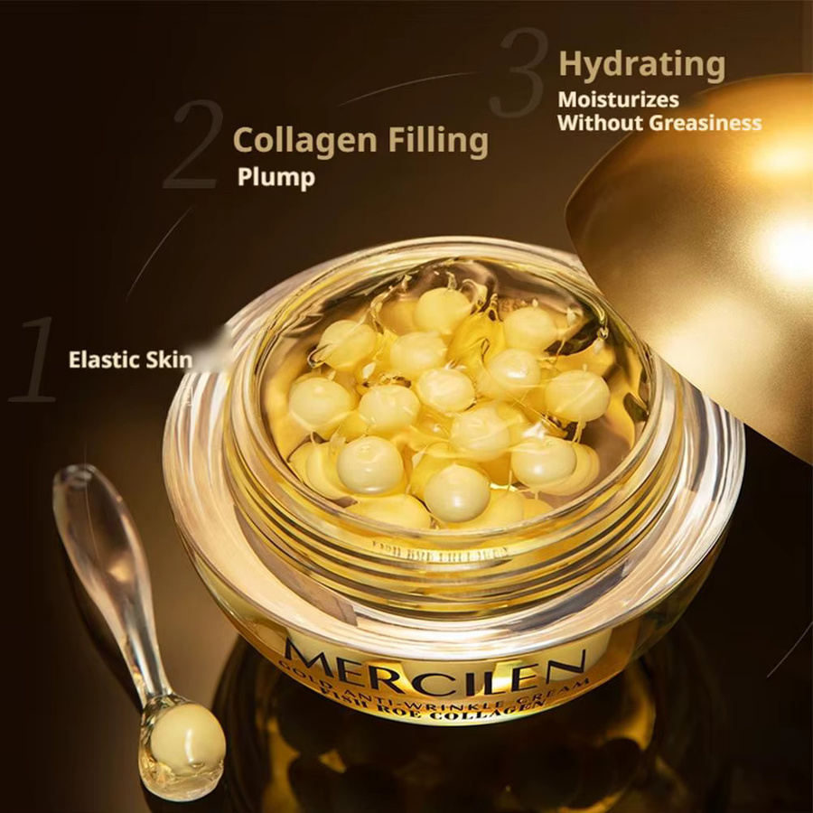 Mercilen Goldfischrogen Kollagen Creme, Gesicht, Unisex - Bild 3