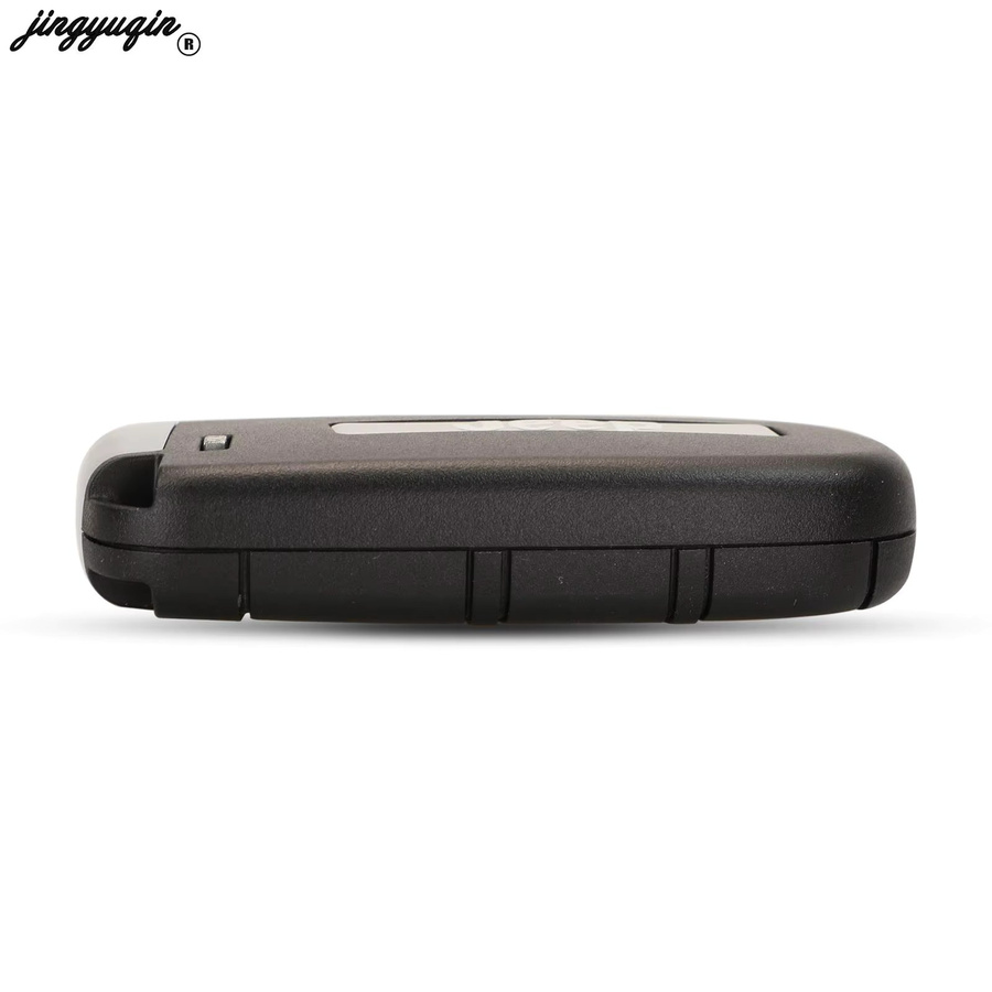 Jingyuqin Auto-Fernbedienungsschlüssel 433MHz mit ID46 PCF7953 Chip für Jeep Grand Cherokee 2014 - 2019, Schwarz - Bild 4
