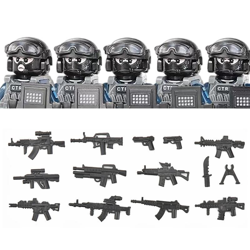 Yiran toy Stadtpolizei China PTU Sturmsoldat CTRU Figuren Bausteine - Bild 3