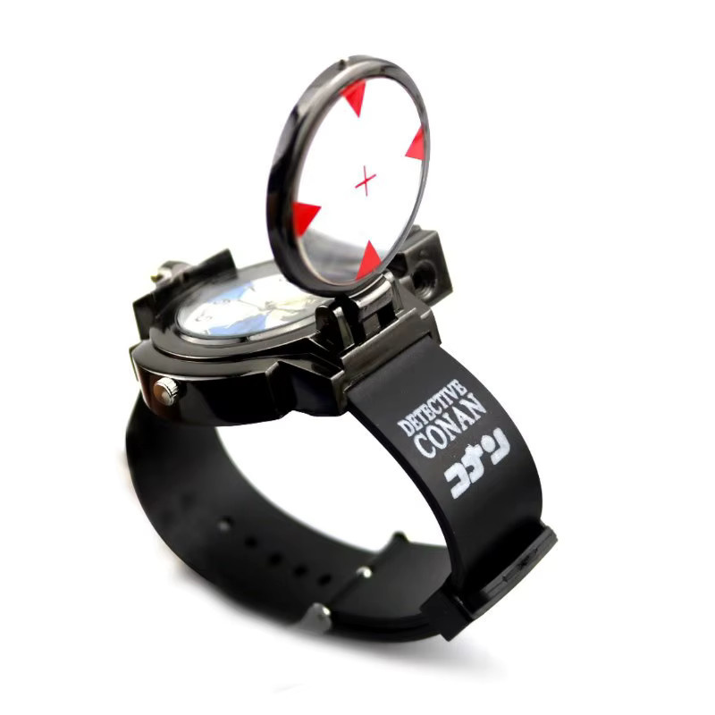 Bandai Detektiv Conan Laser-Uhr, Rollen-Cosplay-Uhr Requisiten Zubehör - Bild 2