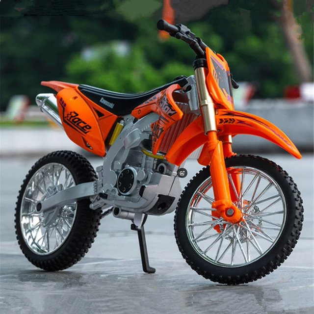 MAKEDA KX450 Sport Motorrad Modell, 1:10, Metall, Diecast - Bild 1